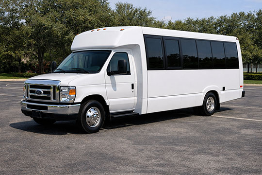 18-passenger minibus available for charter in El Monte, CA